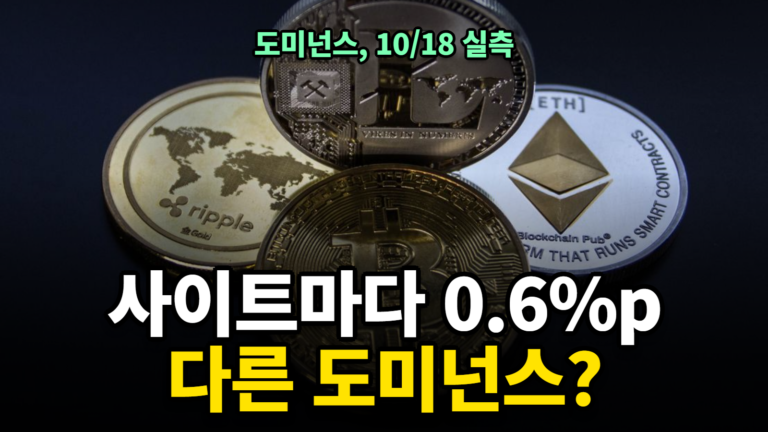 비트코인 도미넌스 뜻과 알트코인 도미넌스 계산기 썸네일