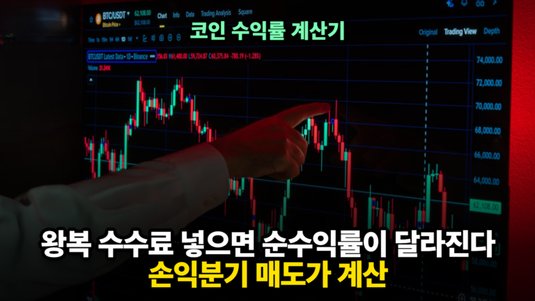 코인 수익률 계산기, 코인 수익률 계산 방법과 손익분기