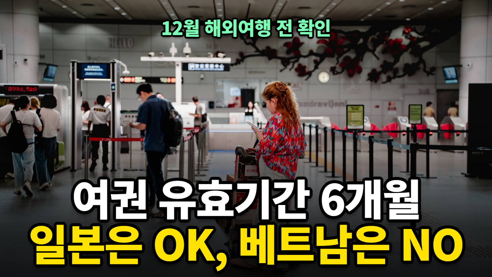 여권 유효기간 6개월 나라별 기준, 여권 재발급 마감일